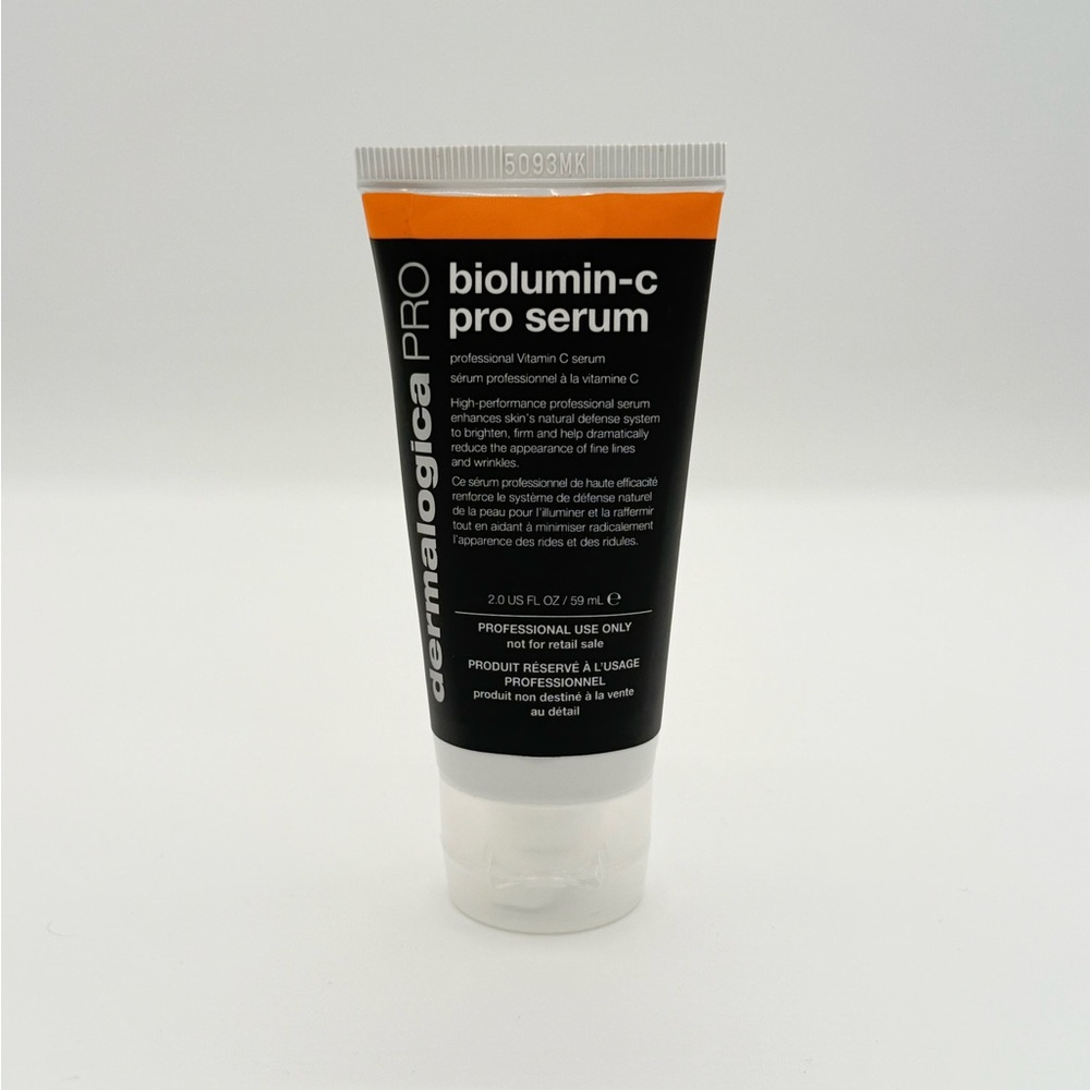 Dermalogica Biolumin-C Pro Serum - Black, White, and Orange